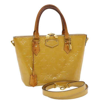 LOUIS VUITTON Vernis Montebello PM Hand Bag 2way Dunne M90167 LV Auth 41645