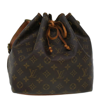 LOUIS VUITTON Monogram Petit Noe Shoulder Bag M42226 LV Auth 41715