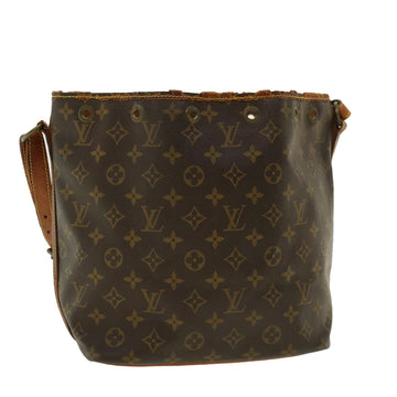 LOUIS VUITTON Monogram Petit Noe Shoulder Bag M42226 LV Auth 41728