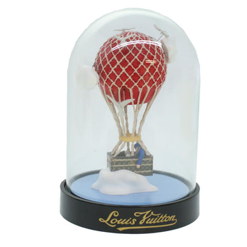 LOUIS VUITTON Snow Globe Balloon VIP Only Clear Red LV Auth 41741A