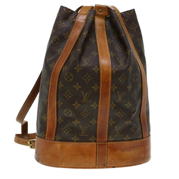 LOUIS VUITTON Monogram Randonnee PM Shoulder Bag M42243 LV Auth 41815