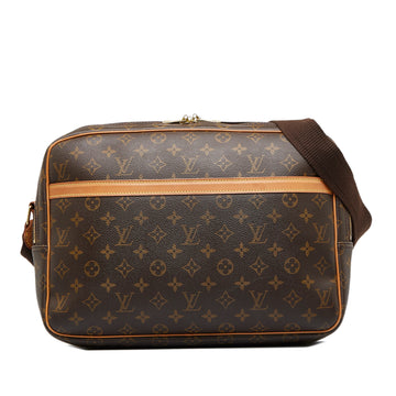 LOUIS VUITTON Monogram Reporter GM Crossbody Bag