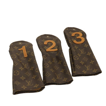 LOUIS VUITTON Golf Club Headcovers Pouch No.1,2,3 M58241/M58242/M58243 LV 42244