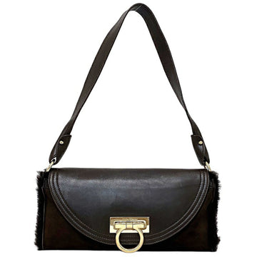 Salvatore Ferragamo Gancini Shoulder Bag