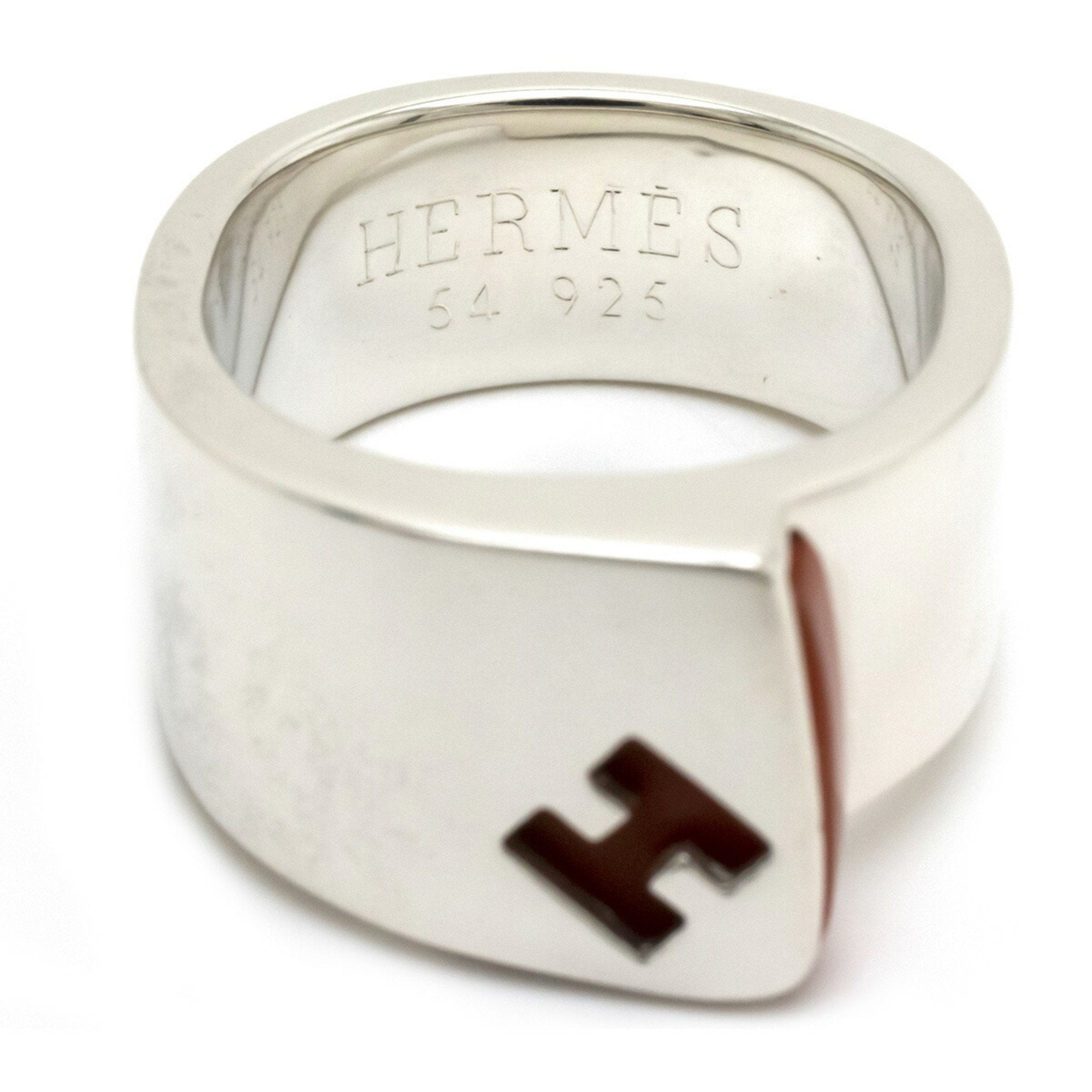 Hermes h online ring silver