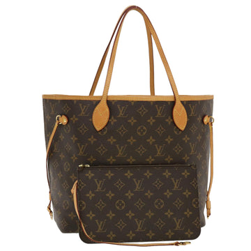 LOUIS VUITTON Monogram Neverfull MM Tote Bag M40156 LV Auth 42380