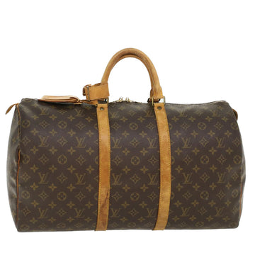 LOUIS VUITTON Monogram Keepall 50 Boston Bag M41426 LV Auth 42613