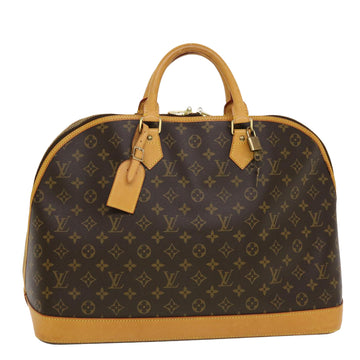 LOUIS VUITTON Monogram Alma Voyage MM Hand Bag M41446 LV Auth 42786