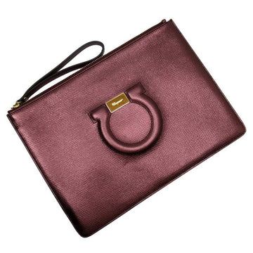 Salvatore Ferragamo Gancini Clutch Bag