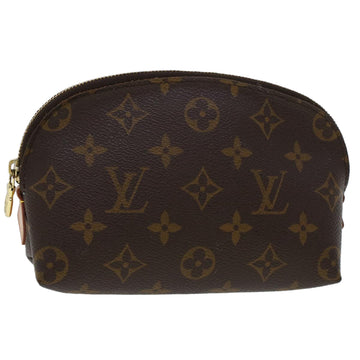 LOUIS VUITTON Monogram Pochette Cosmetic PM Cosmetic Pouch M47515 LV Auth 43430