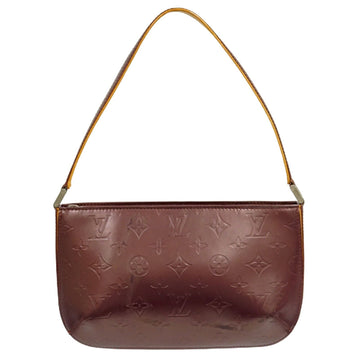 Louis Vuitton Accessory Pouch Evening Bag LOUIS VUITTON Anju MM Damier  Vernis N92108 Carmine