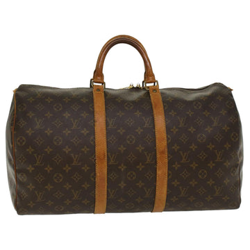 LOUIS VUITTON Monogram Keepall 50 Boston Bag M41426 LV Auth 43580