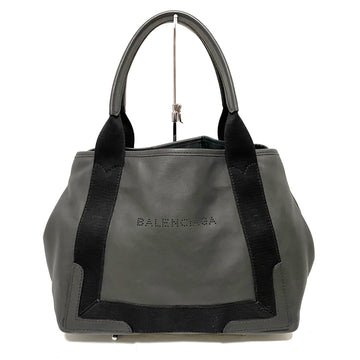 Balenciaga Navy Cabas Tote