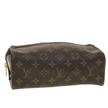 LOUIS VUITTON Monogram Trousse Patte Pression Cosmetic Pouch M47636 Auth 43947