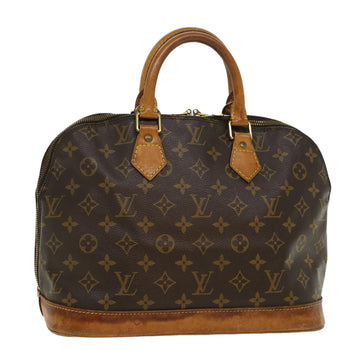 LOUIS VUITTON Monogram Alma Hand Bag M51130 LV Auth 44090