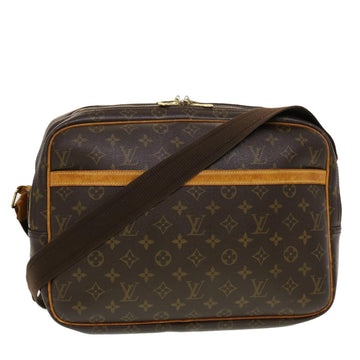 LOUIS VUITTON Monogram Reporter GM Shoulder Bag M45252 LV Auth 44232