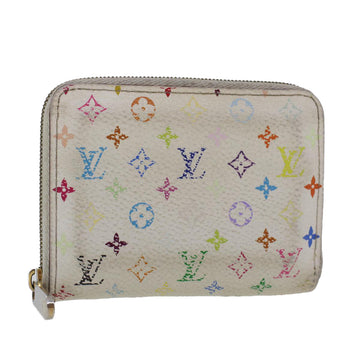 Auth Louis Vuitton Monogram Multicolore Pochette Cle M92655 Coin