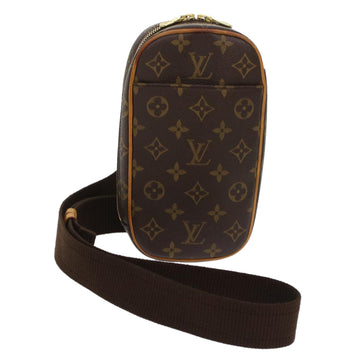 LOUIS VUITTON Monogram Pochette Gange Shoulder Bag M51870 LV Auth 44720