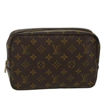 LOUIS VUITTON Monogram Trousse Toilette 23 Clutch Bag M47524 LV Auth 44829