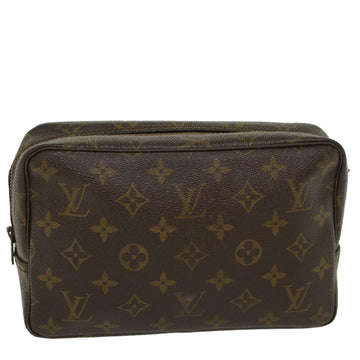 LOUIS VUITTON Monogram Trousse Toilette 23 Clutch Bag M47524 LV Auth 44830