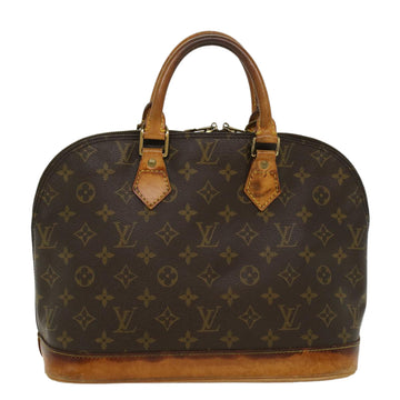 LOUIS VUITTON Monogram Alma Hand Bag M51130 LV Auth 44854