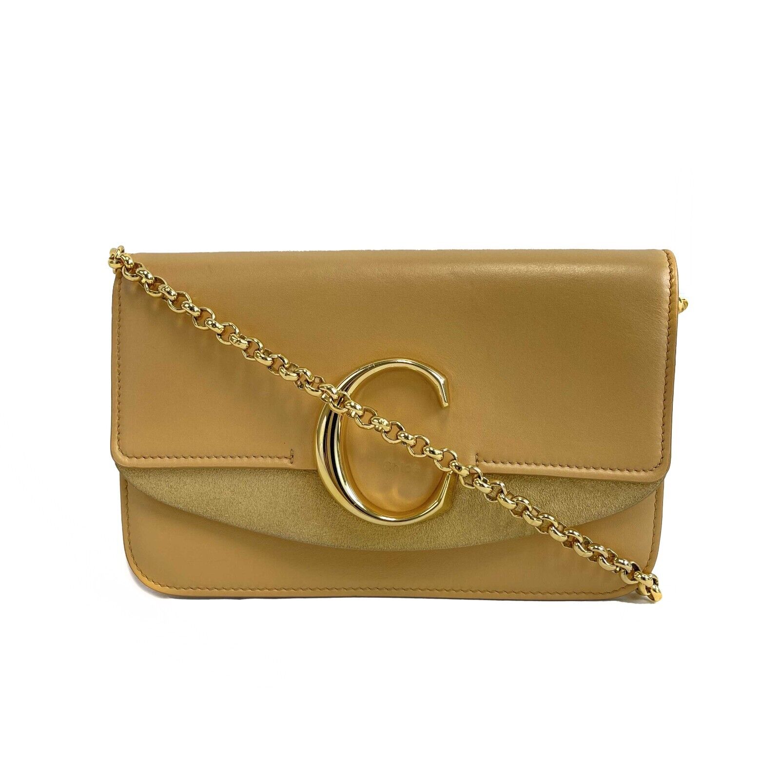 Chloe c hot sale clutch bag