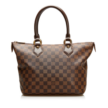 Louis Vuitton Damier Ebene Saleya PM Handbag