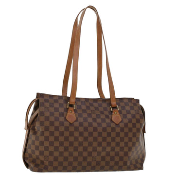 LOUIS VUITTON Damier Ebene Colombine Tote Bag N99037 LV Auth 45079