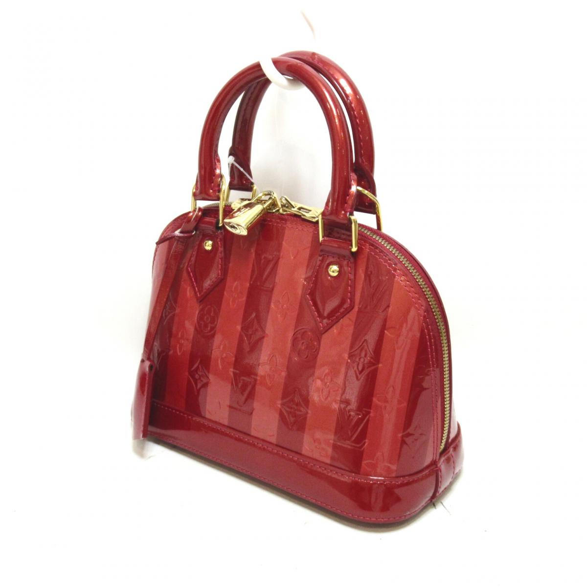 Louis Vuitton Pomme D’amour Monogram Vernis Alma BB Handbag
