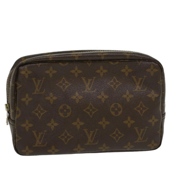 LOUIS VUITTON Monogram Trousse Toilette 23 Clutch Bag M47524 LV Auth 45171