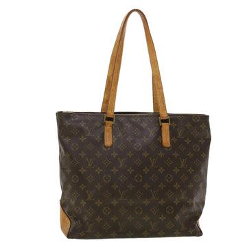 LOUIS VUITTON Monogram Cabas Mezzo Tote Bag M51151 LV Auth 45208