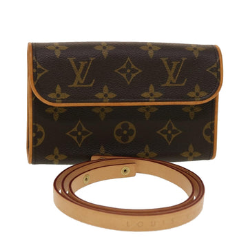 LOUIS VUITTON Monogram Pochette Florentine Waist bag M51855 LV Auth 45307