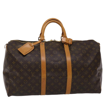 LOUIS VUITTON Monogram Keepall 50 Boston Bag M41426 LV Auth 45463