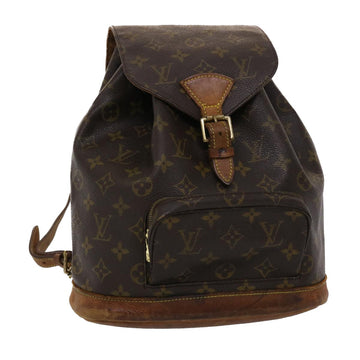 LOUIS VUITTON Monogram Montsouris MM Backpack M51136 LV Auth 45517