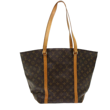 LOUIS VUITTON Monogram Sac Shopping Tote Bag M51108 LV Auth 45524