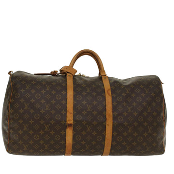 LOUIS VUITTON Monogram Keepall 60 Boston Bag M41422 LV Auth 45736