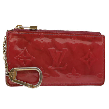 Louis Vuitton Epi Vernis Wallet 2Set Pink Yellow LV Patent leather