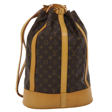 LOUIS VUITTON Monogram Randonnee GM Shoulder Bag M42244 LV Auth 45829