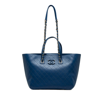 CHANEL Covered CC Shopping Tote Satchel