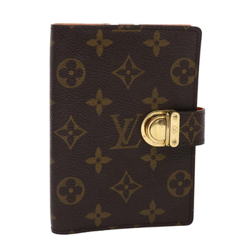 LOUIS VUITTON Monogram Agenda Koala PM Day Planner Cover R21015 LV Auth 46096