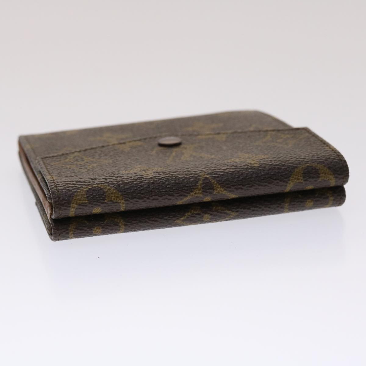 Louis Vuitton Monogram Porte Monnaie Bier Cartes Crdit Wallet M61652 Auction