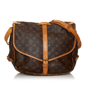 Louis Vuitton Monogram Saumur 35 Crossbody Bag