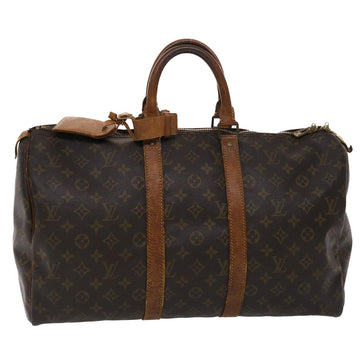 LOUIS VUITTON Monogram Keepall 45 Boston Bag M41428 LV Auth 46233