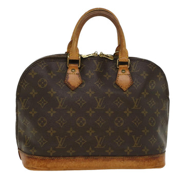 LOUIS VUITTON Monogram Alma Hand Bag M51130 LV Auth 46353