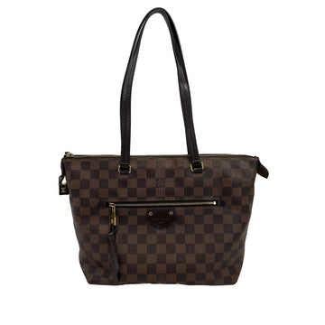 LOUIS VUITTON - Lena Tote PM Damier Ebene Brown - Tote w/ lock & key