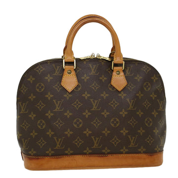 LOUIS VUITTON Monogram Alma Hand Bag M51130 LV Auth 46474