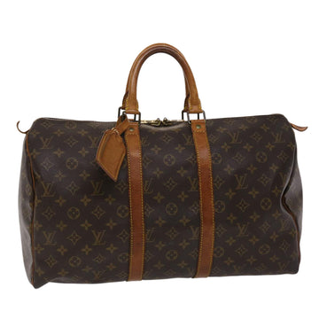 LOUIS VUITTON Monogram Keepall 45 Boston Bag M41428 LV Auth 46550