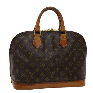 LOUIS VUITTON Monogram Alma Hand Bag M51130 LV Auth 46720