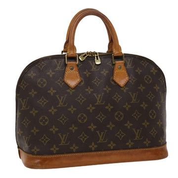 LOUIS VUITTON Monogram Alma Hand Bag M51130 LV Auth 46721