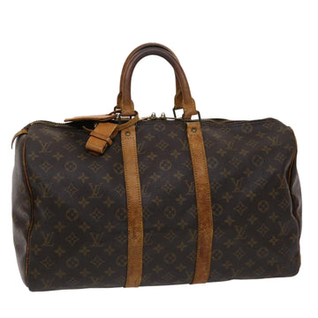 LOUIS VUITTON Monogram Keepall 45 Boston Bag M41428 LV Auth 46739